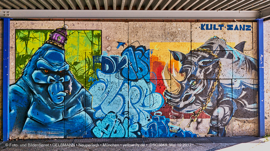 21.03.2017 - Abrissbaustelle Quiddezentrum in Neuperlach